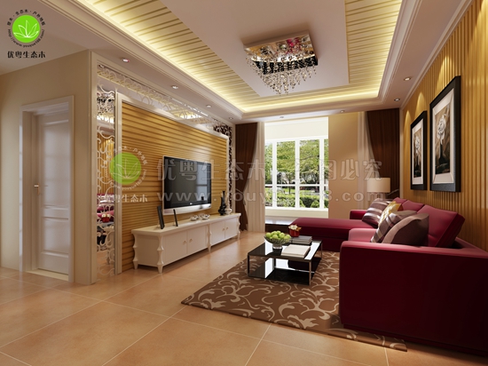 生態(tài)木客廳墻板 生態(tài)木客廳墻板