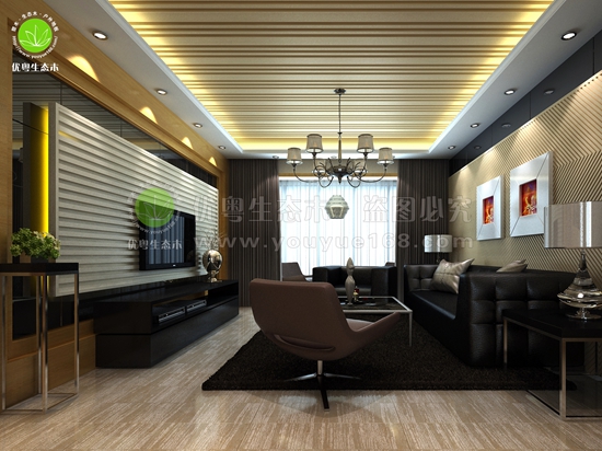 生態(tài)木客廳墻板 生態(tài)木客廳墻板