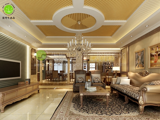 生態(tài)木客廳墻板 生態(tài)木客廳墻板