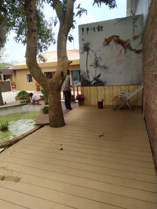 戶外塑木地板 戶外塑木地板